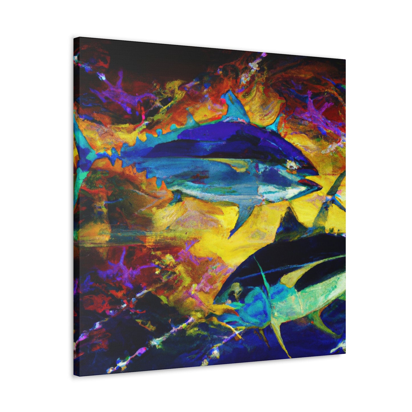 Tuna Fish Abstractions - Canvas