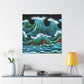 "Ocean's Exhilaration" - Canvas