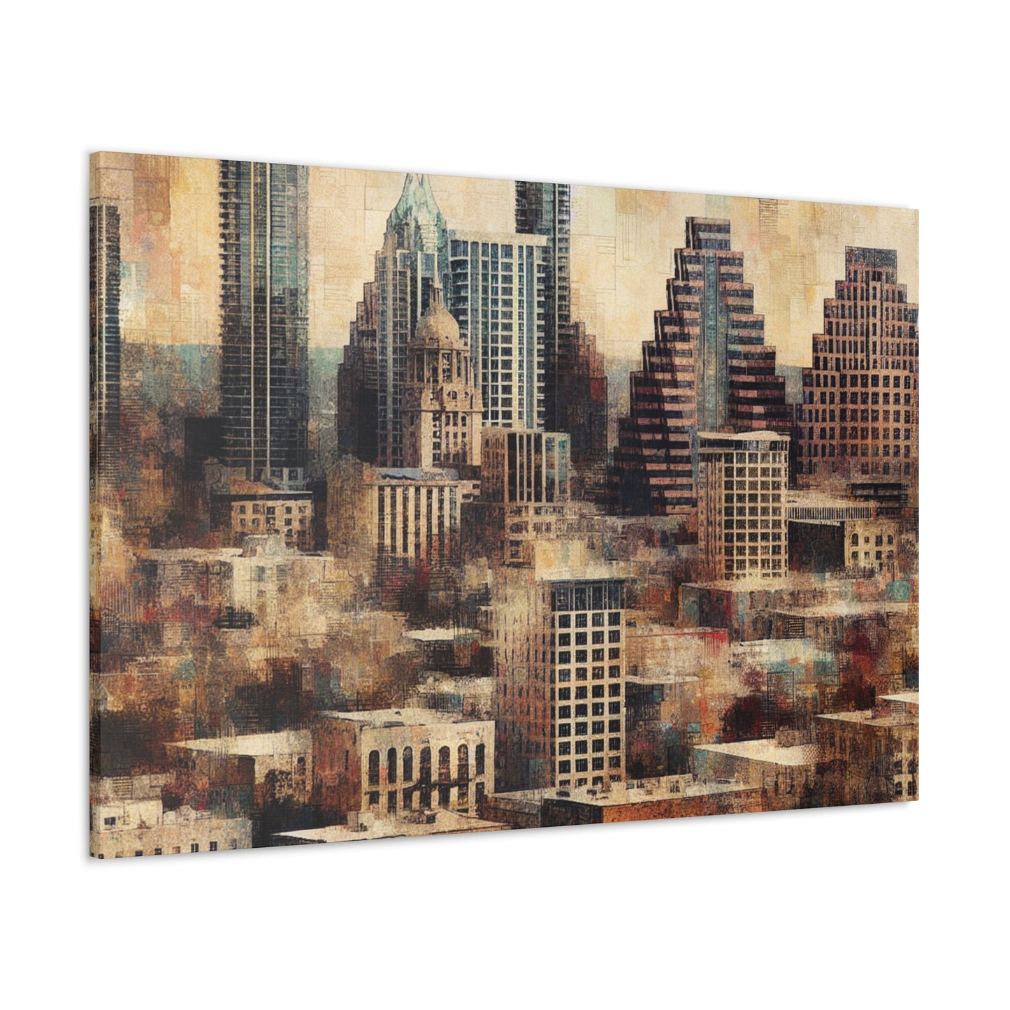 "Vibrant Austin Serenity" - Canvas