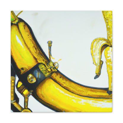 Bananna in Steampunk Time - Canvas