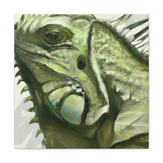 "Iguana of Greatness" - Canvas