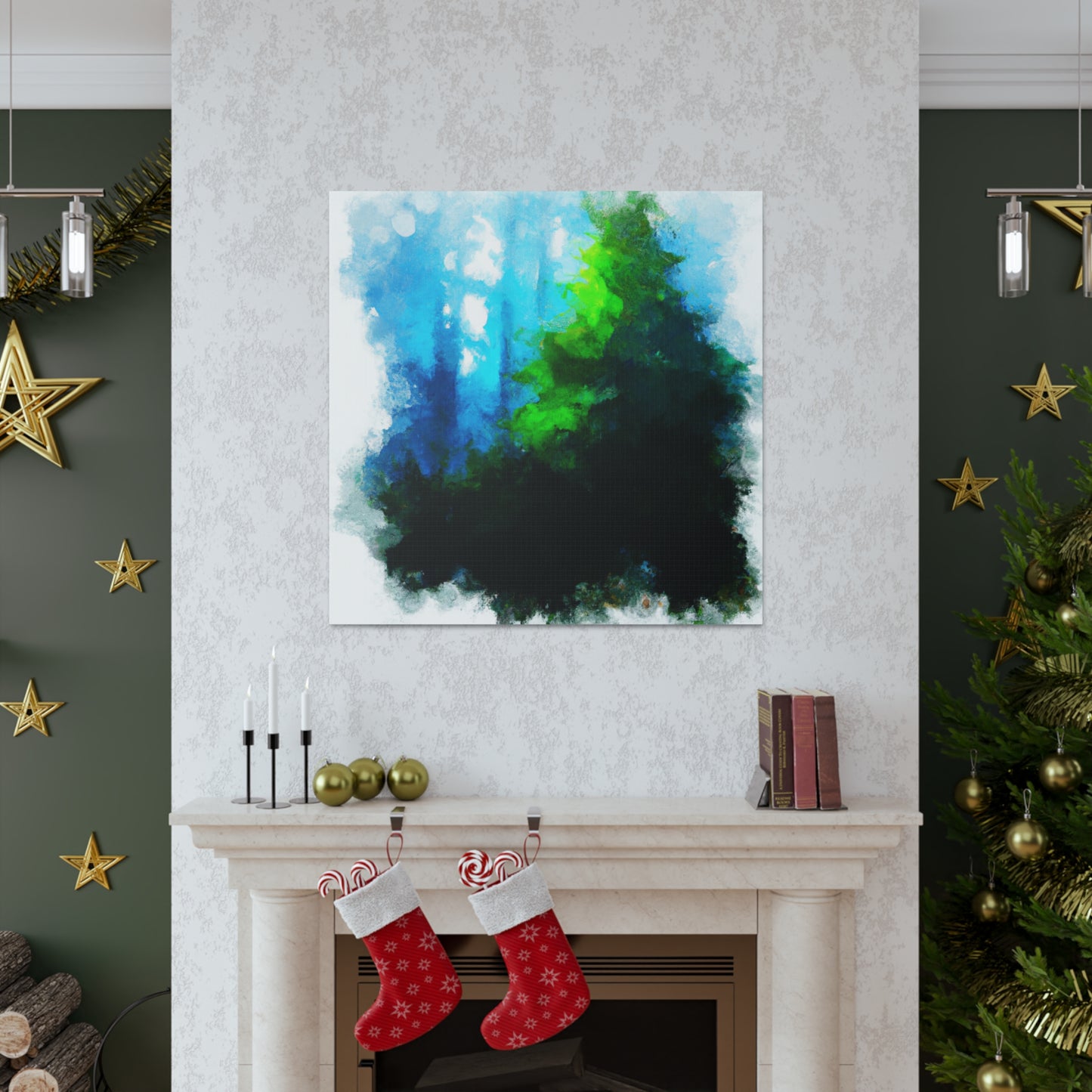 Spruce Forest Splendor - Canvas