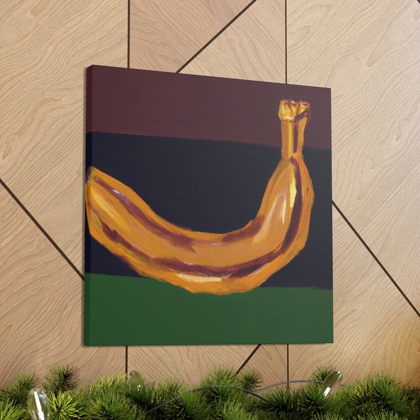 "Banana Still Life Scene" - Canvas