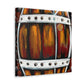 "Aging Whiskey Barrells" - Canvas