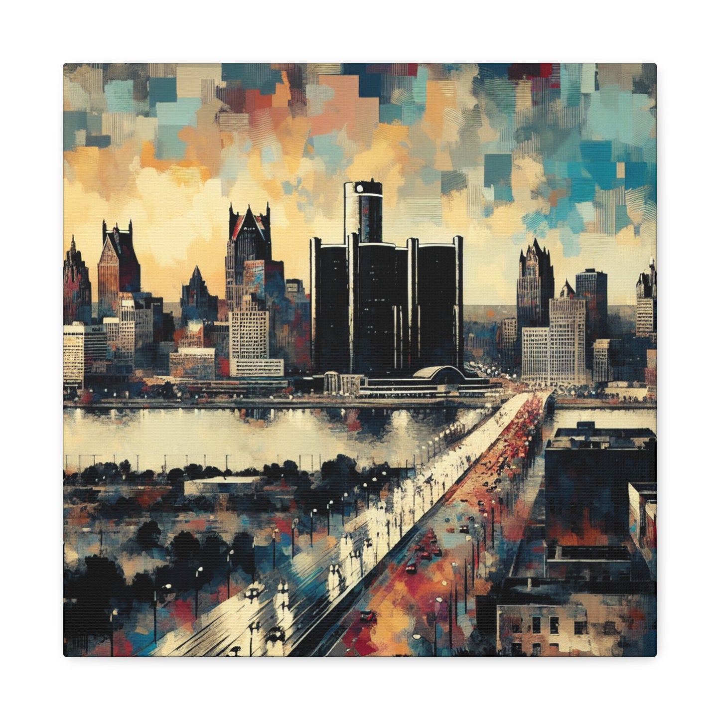 "Daring Detroit Dreams" - Canvas