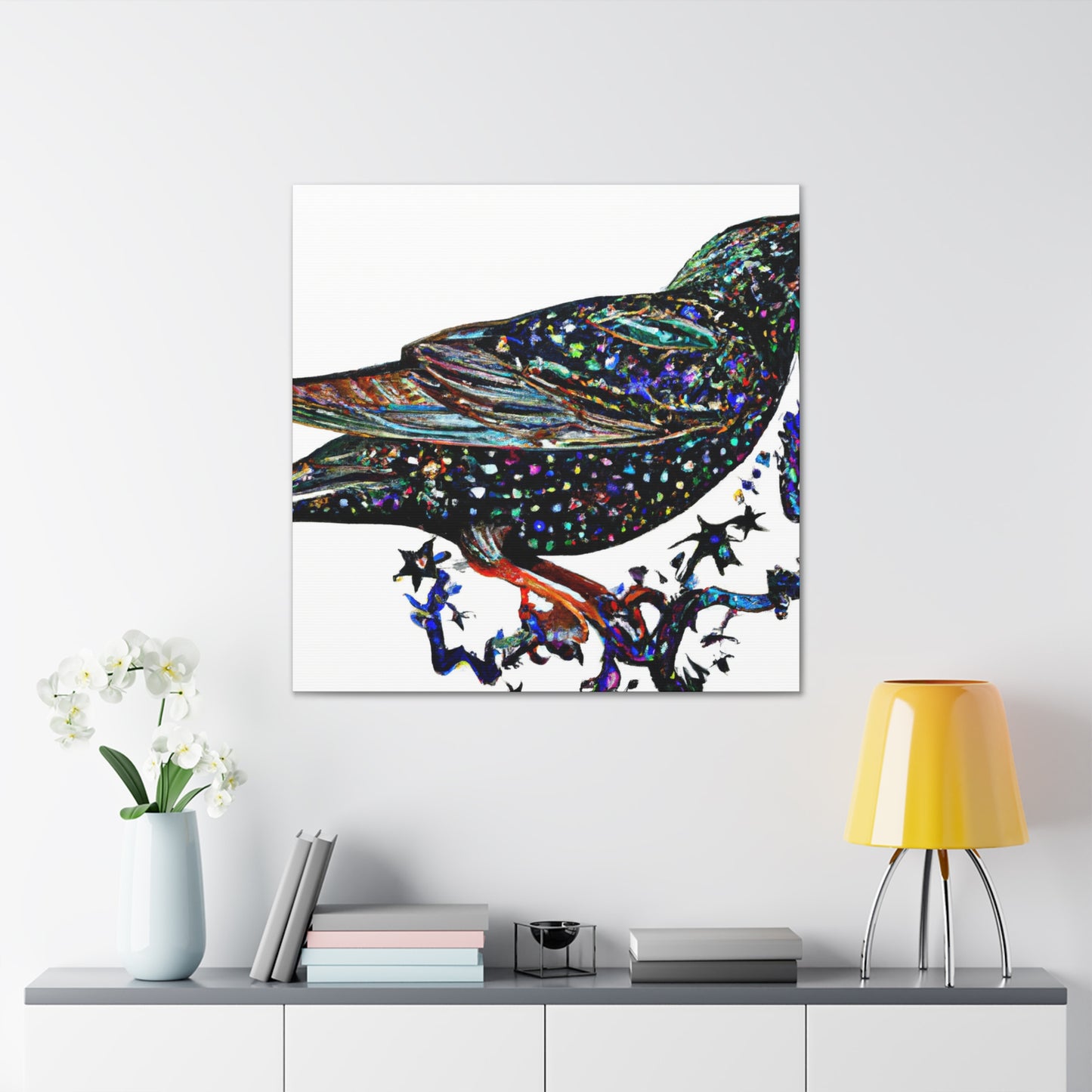 European Starling Splendor - Canvas