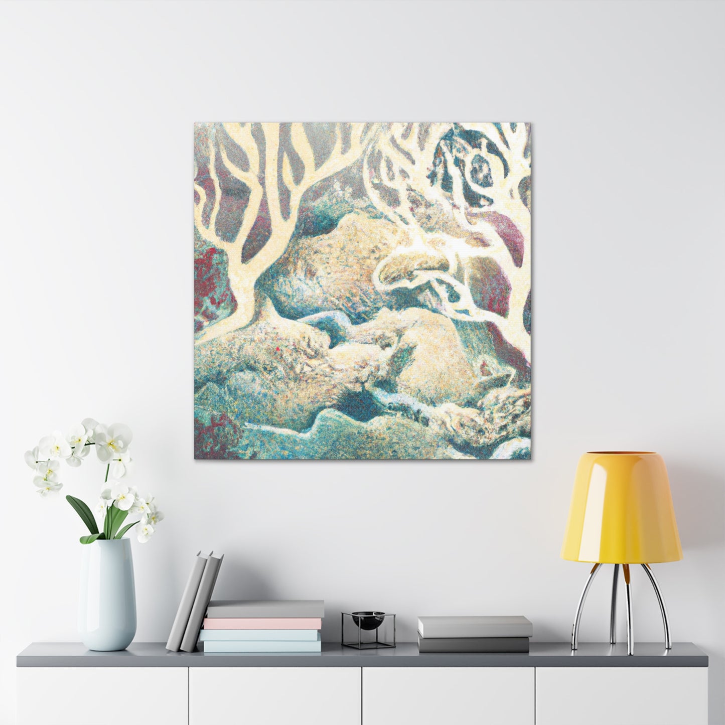 "Rising from the Reef" - Canvas