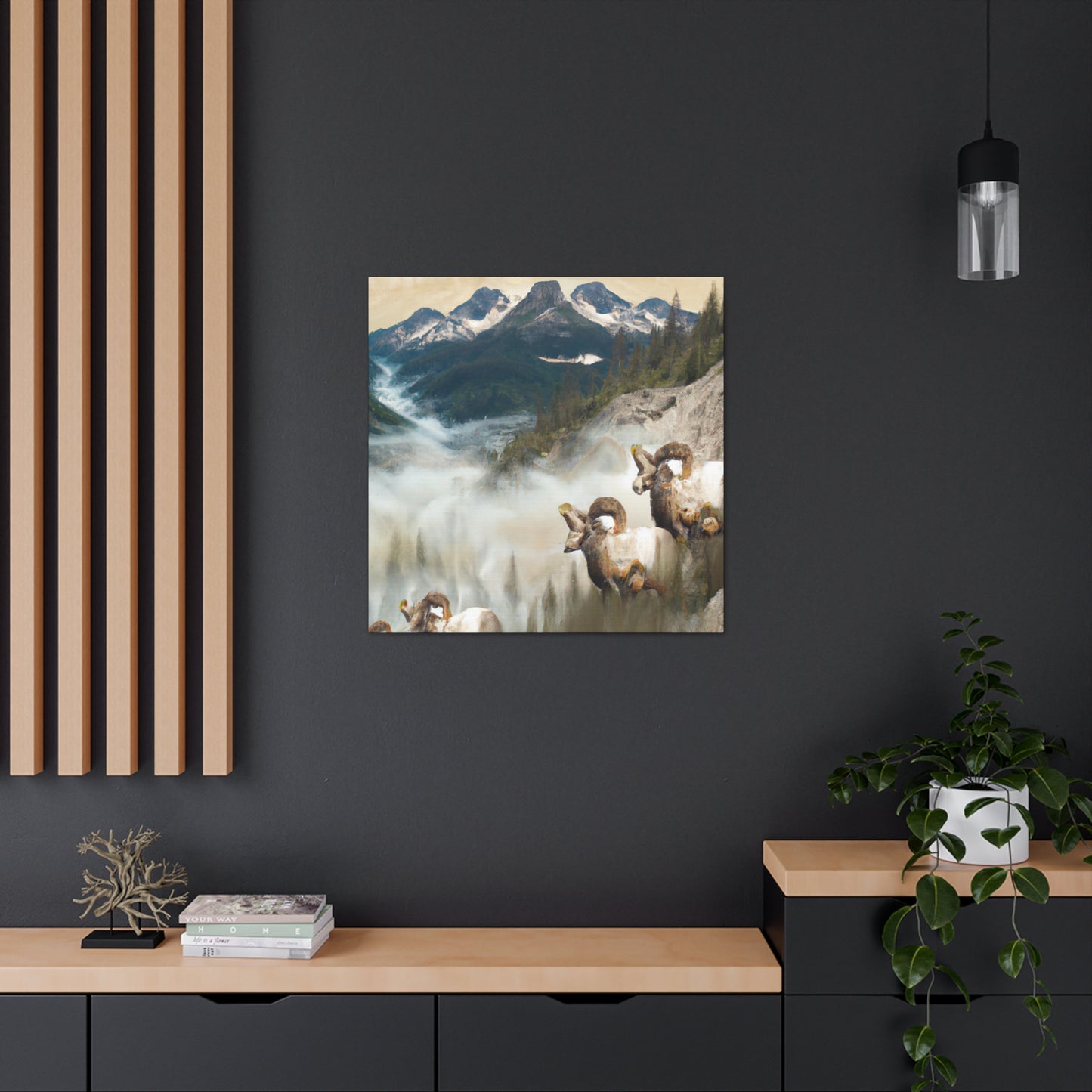 Big Horn Dreamscape. - Canvas