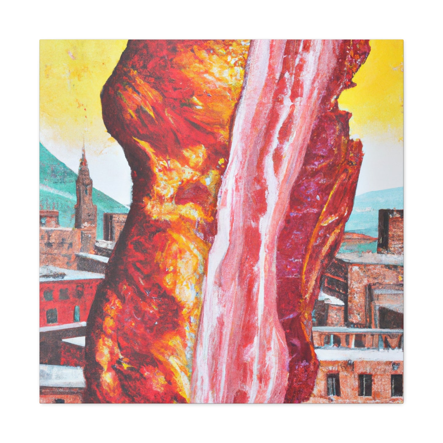 Bacon Street Masterpiece - Canvas