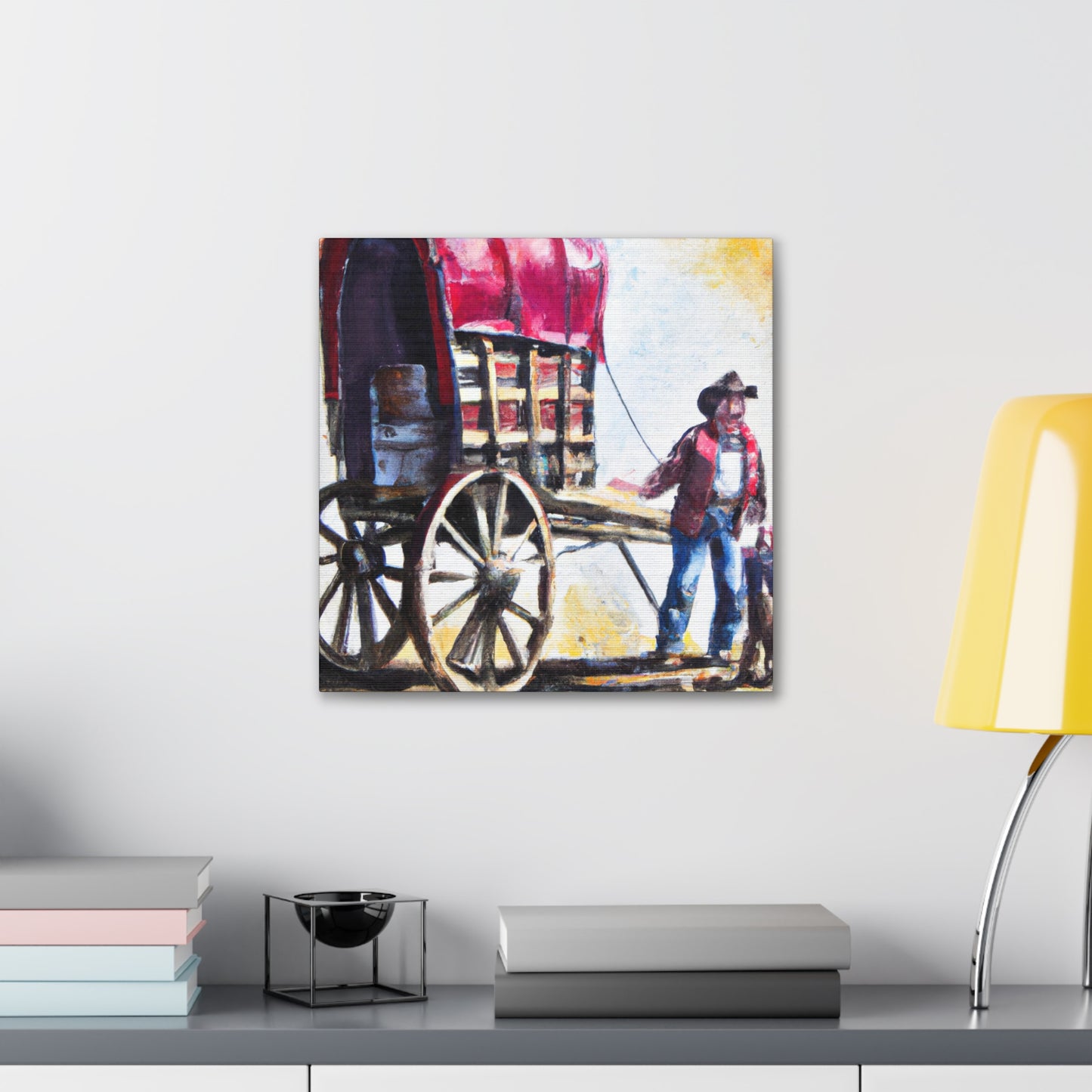 "Chuck Wagon Realism" - Canvas