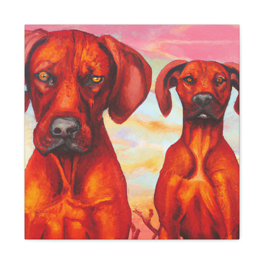 "Ridgeback In Dreamworld" - Canvas