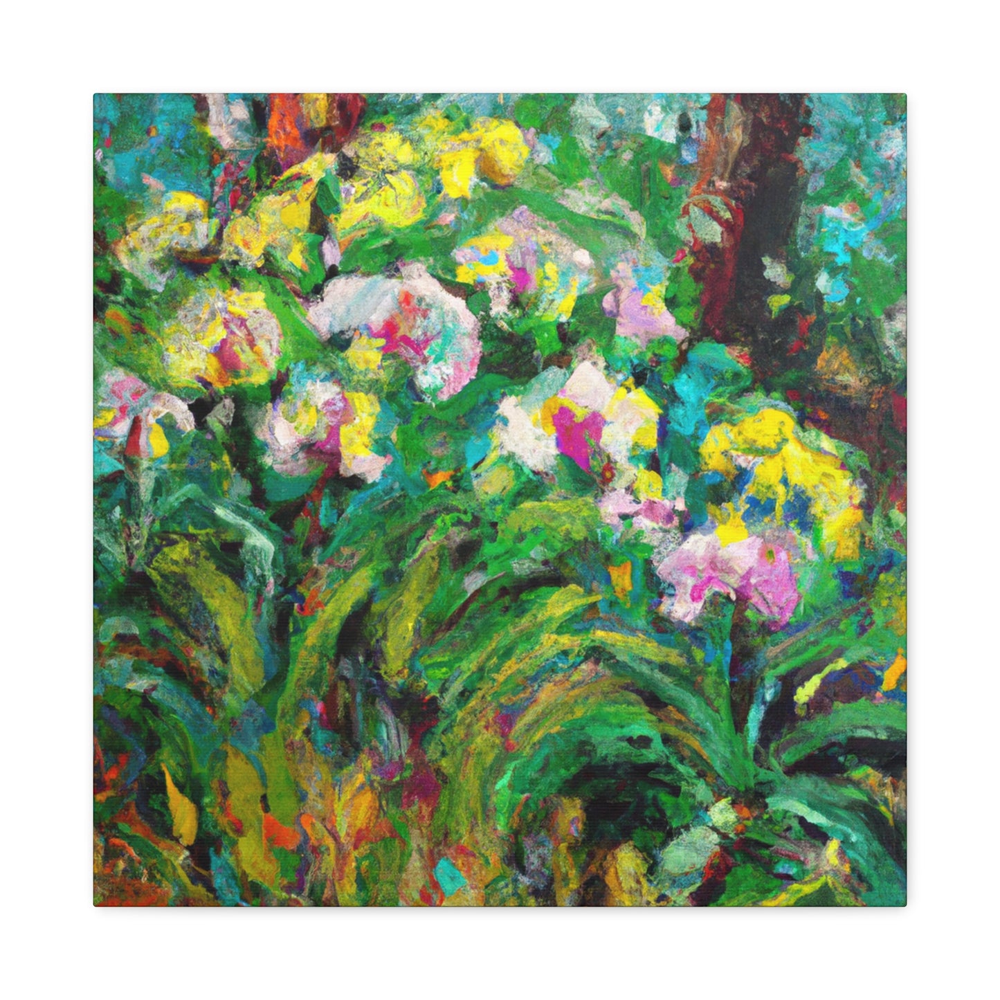 Orchid in Bloom Grace - Canvas