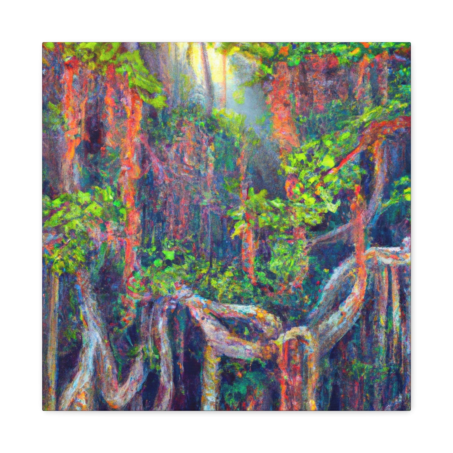 "The Majestic Banyan Tree" - Canvas