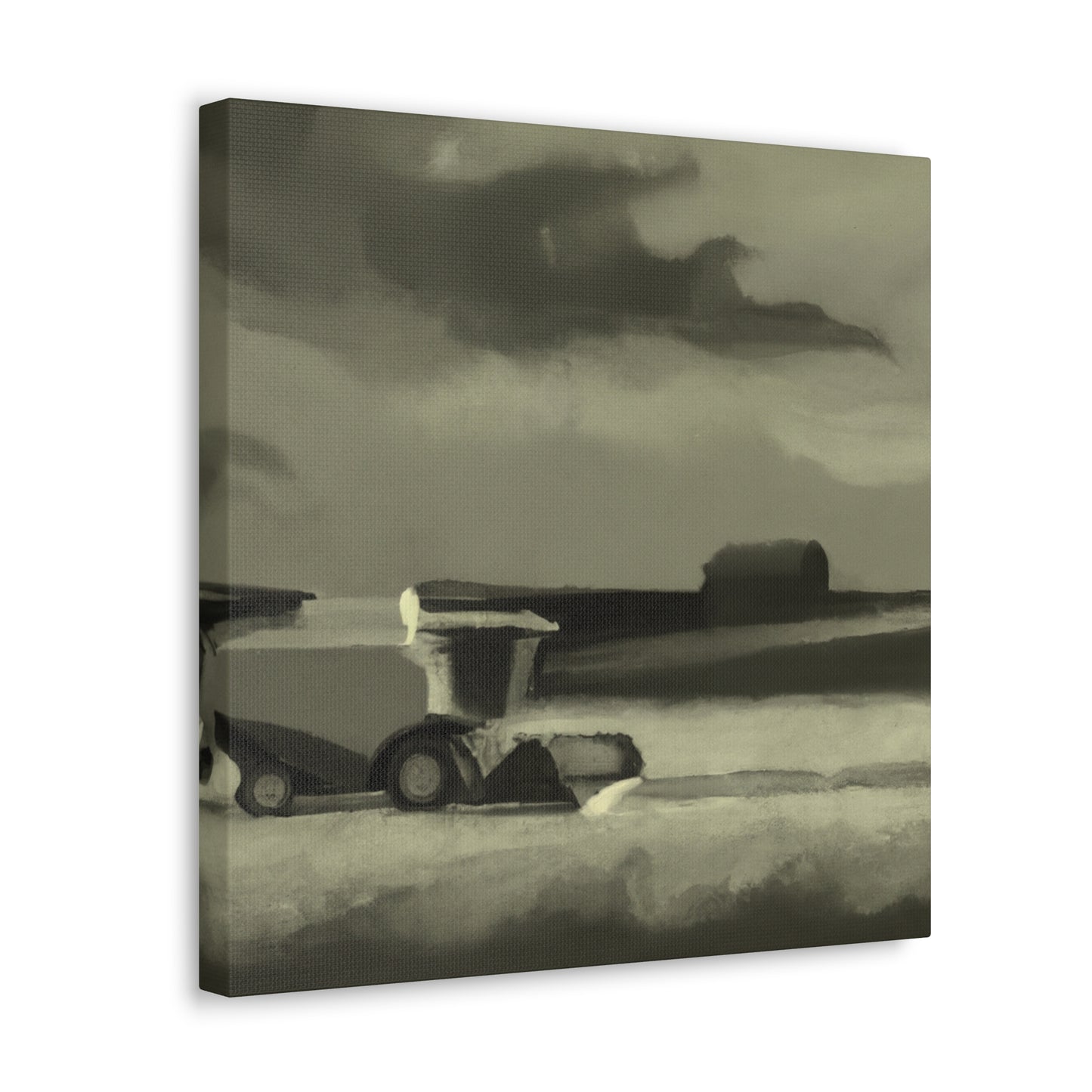 Harvesters in Moonlight - Canvas