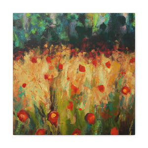 "Poppy of Expressionism" - Canvas