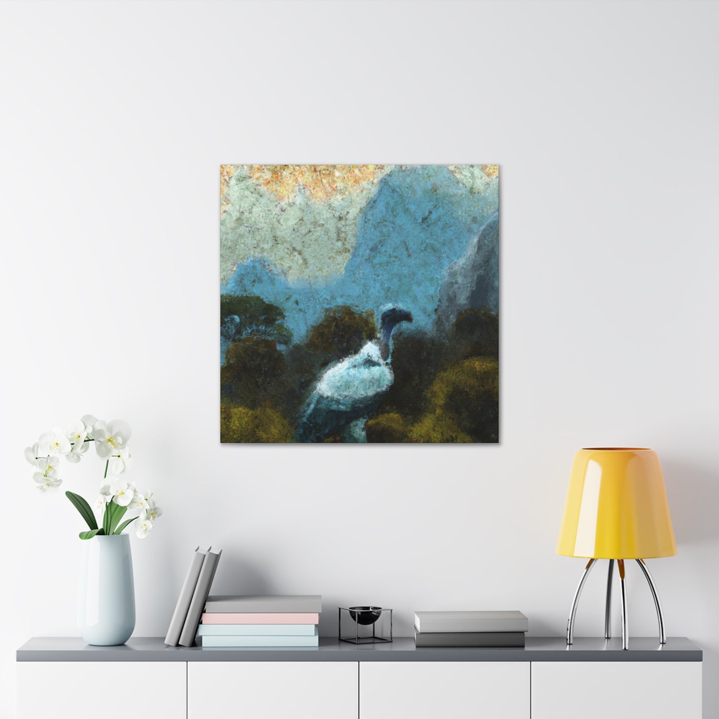 "Condor Above the Clouds" - Canvas