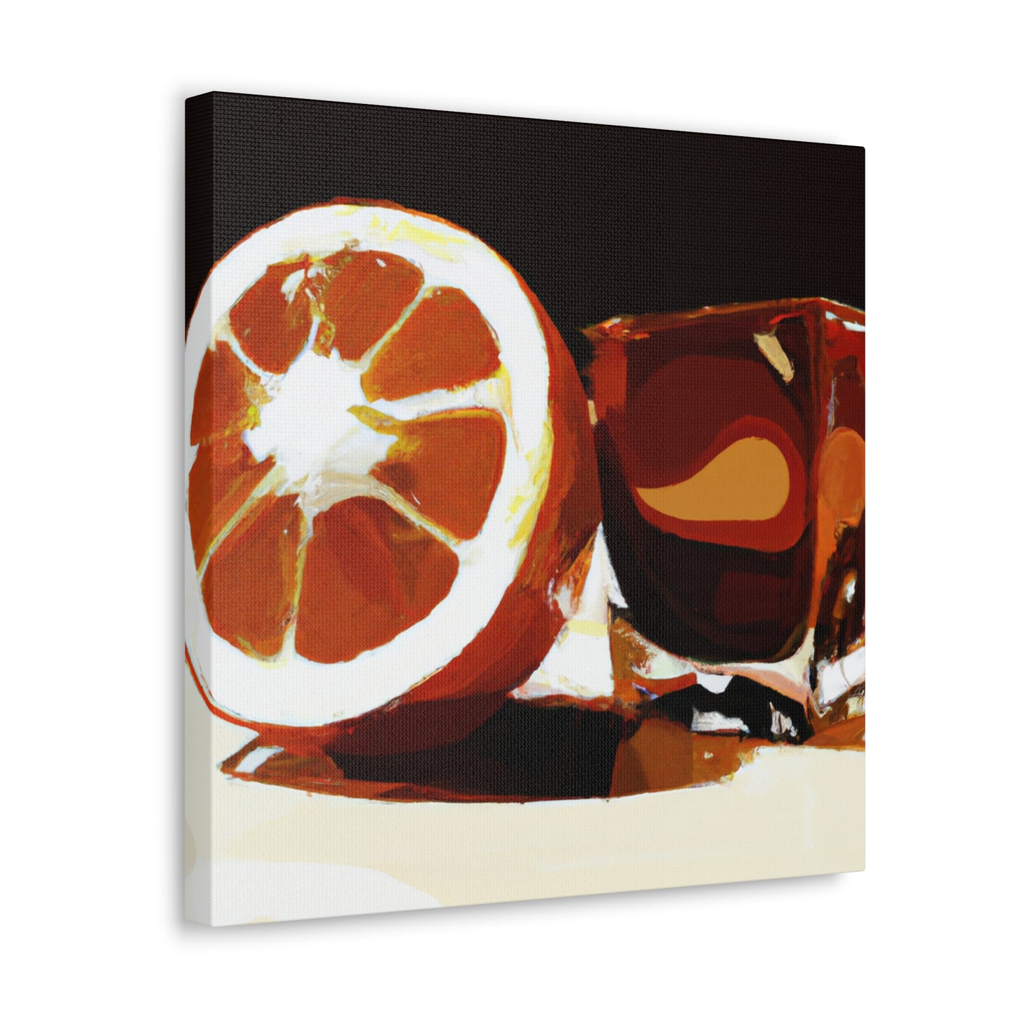 Orange Sunrise Splendor - Canvas