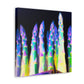 Asparagus in Art Deco - Canvas