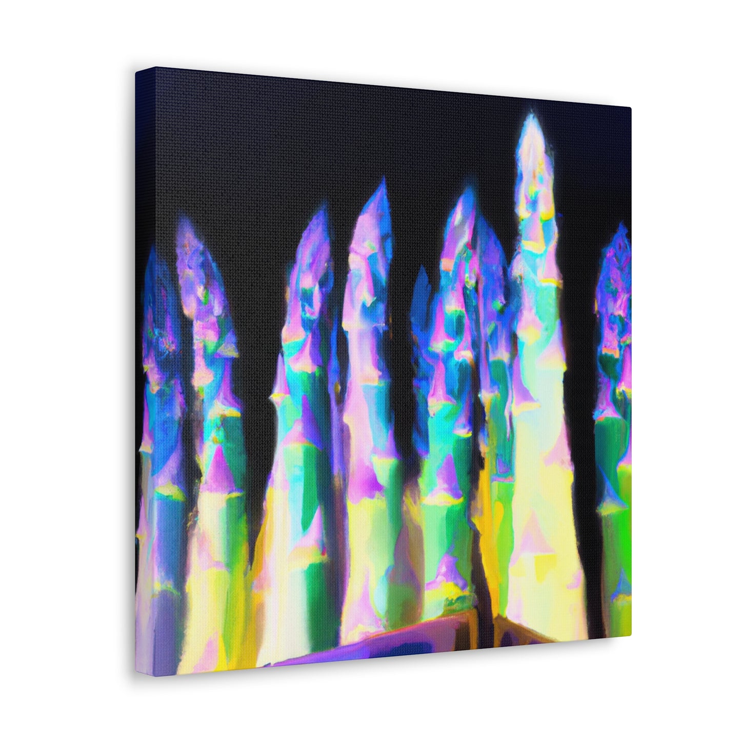 Asparagus in Art Deco - Canvas