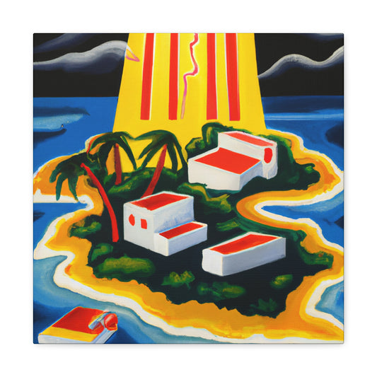 Island Paradise Deco - Canvas