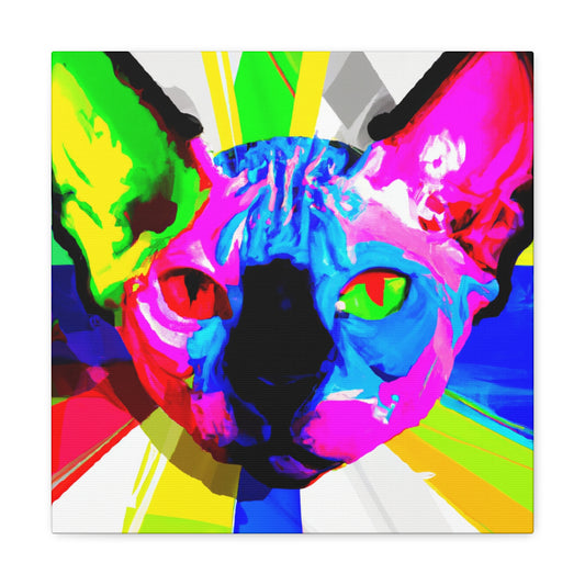 Sphynx in Pop Art - Canvas