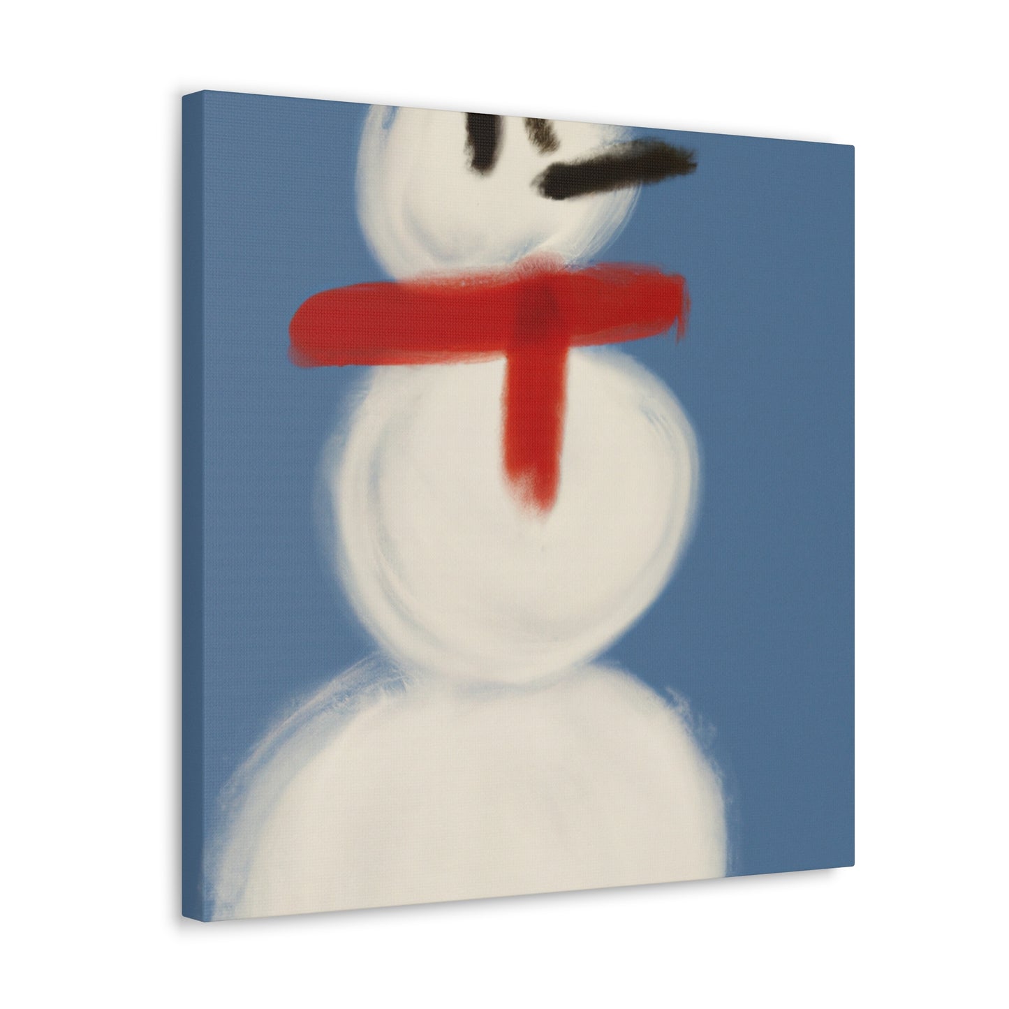 Snowman in Simplicity - Canvas