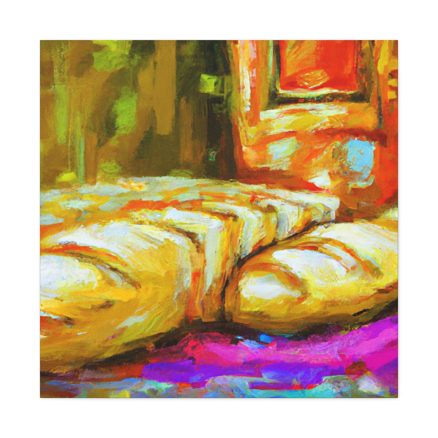 "Bread of Fauvism Wind" - Canvas