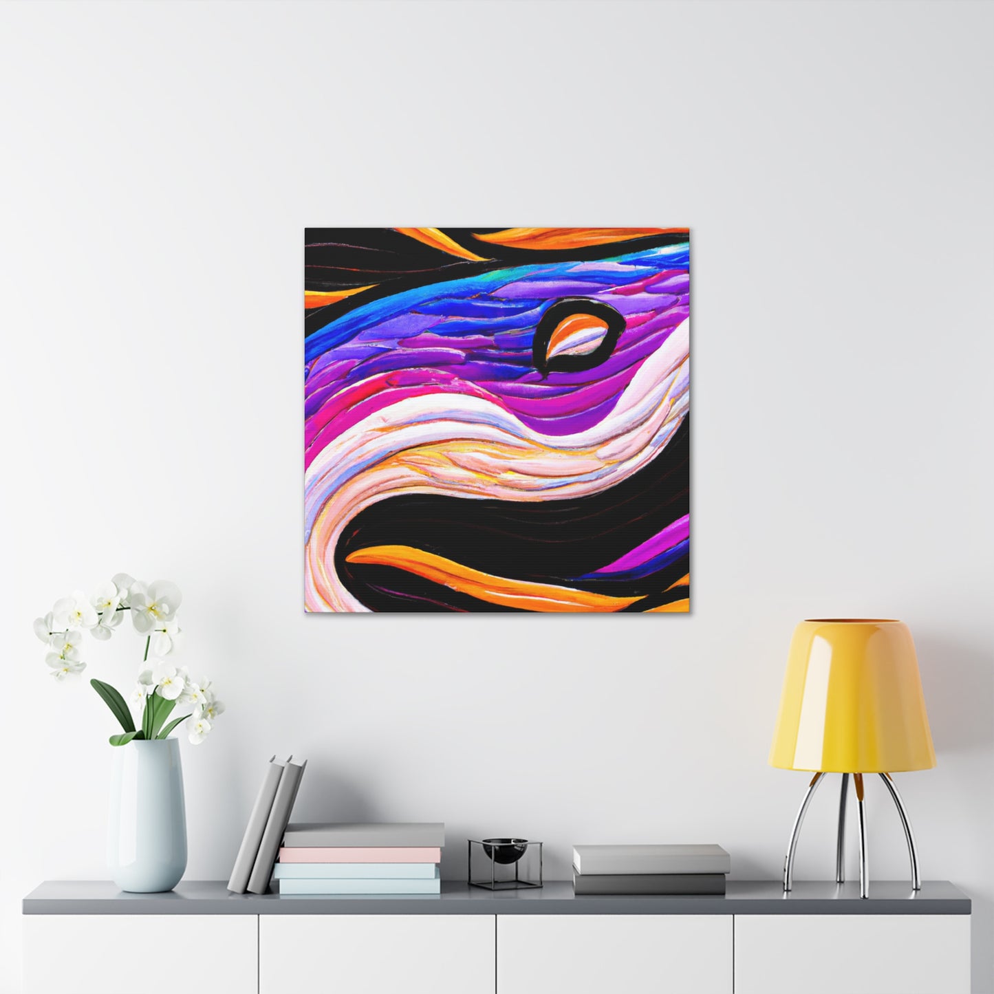 "Eel Art Deco Dream" - Canvas