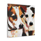 "Playful Jack Russell Joy" - Canvas