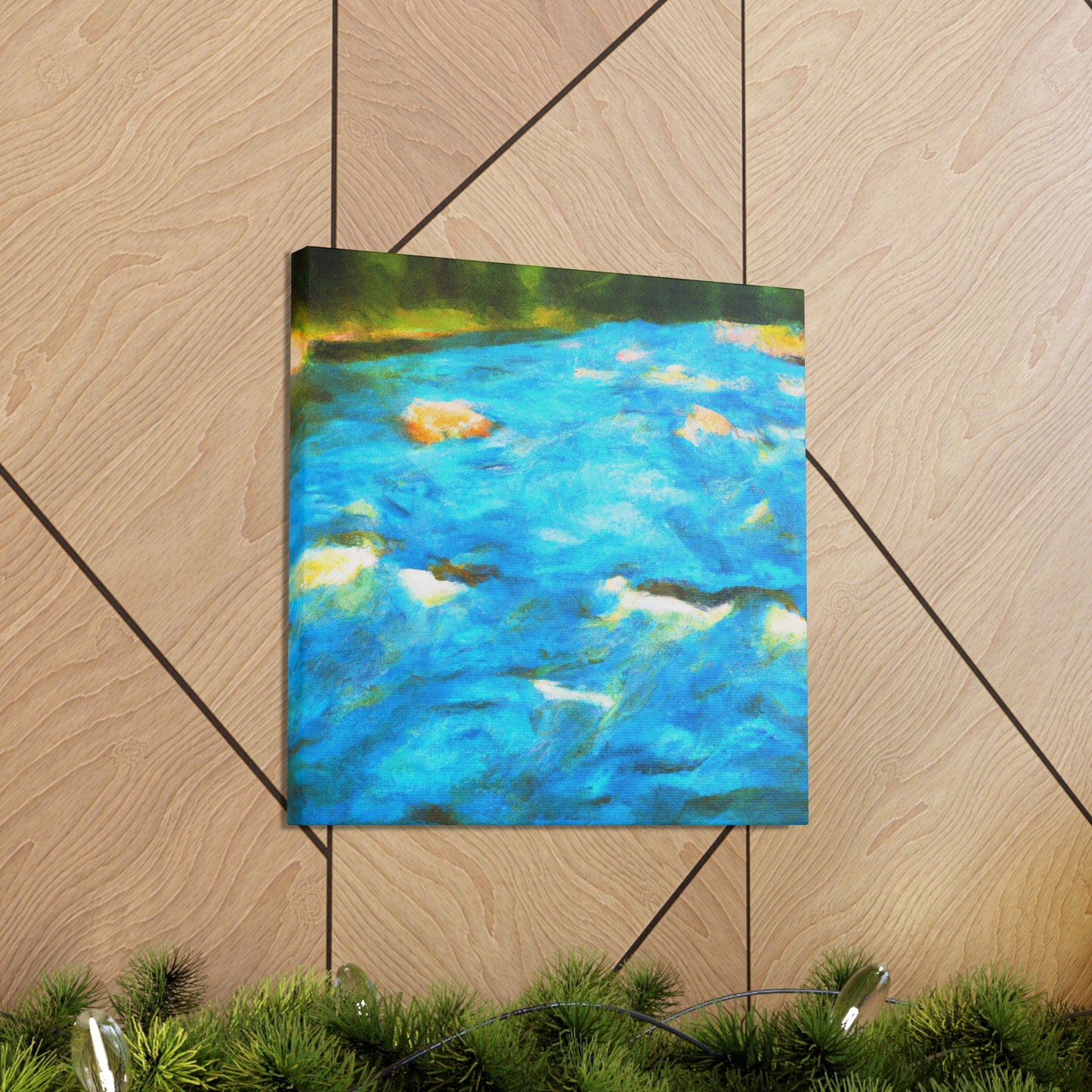 River Reflection Dreaming - Canvas