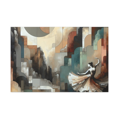 Graceful Euphoria of Ballet - Canvas