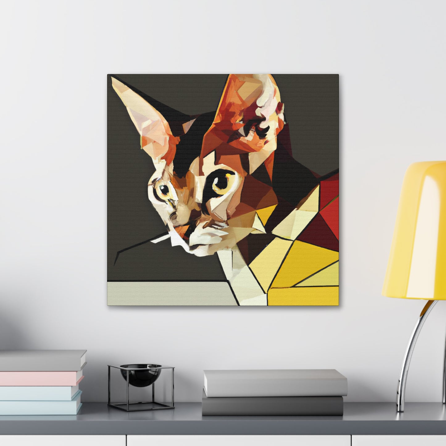 "Abyssinian Splendor Unseen" - Canvas