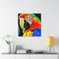 "Sky of Tropical Birds" - Canvas