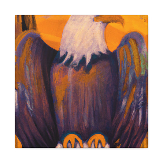 "Eagle in Art Deco" - Canvas