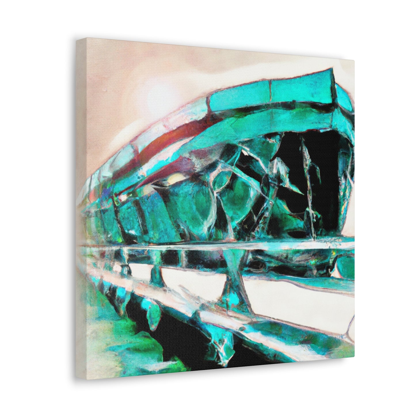 "Pontoon Journey Home" - Canvas