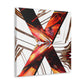 "X in Art Deco" - Canvas