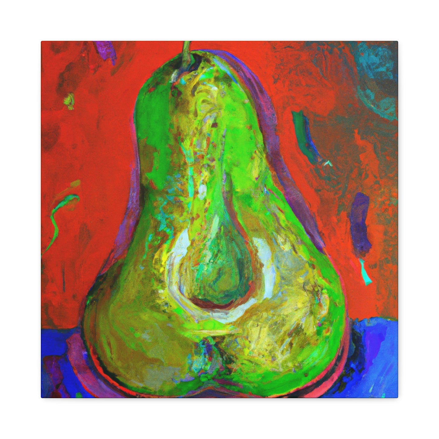 "Pears in Fauvism" - Canvas