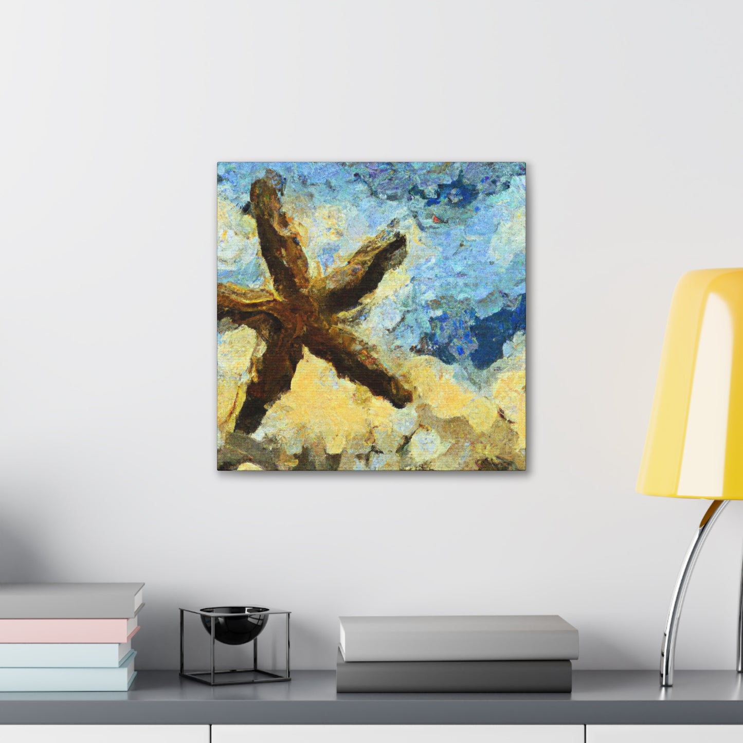 "Starfish at Nightfall" - Canvas