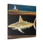 Shark Among Dreams - Canvas