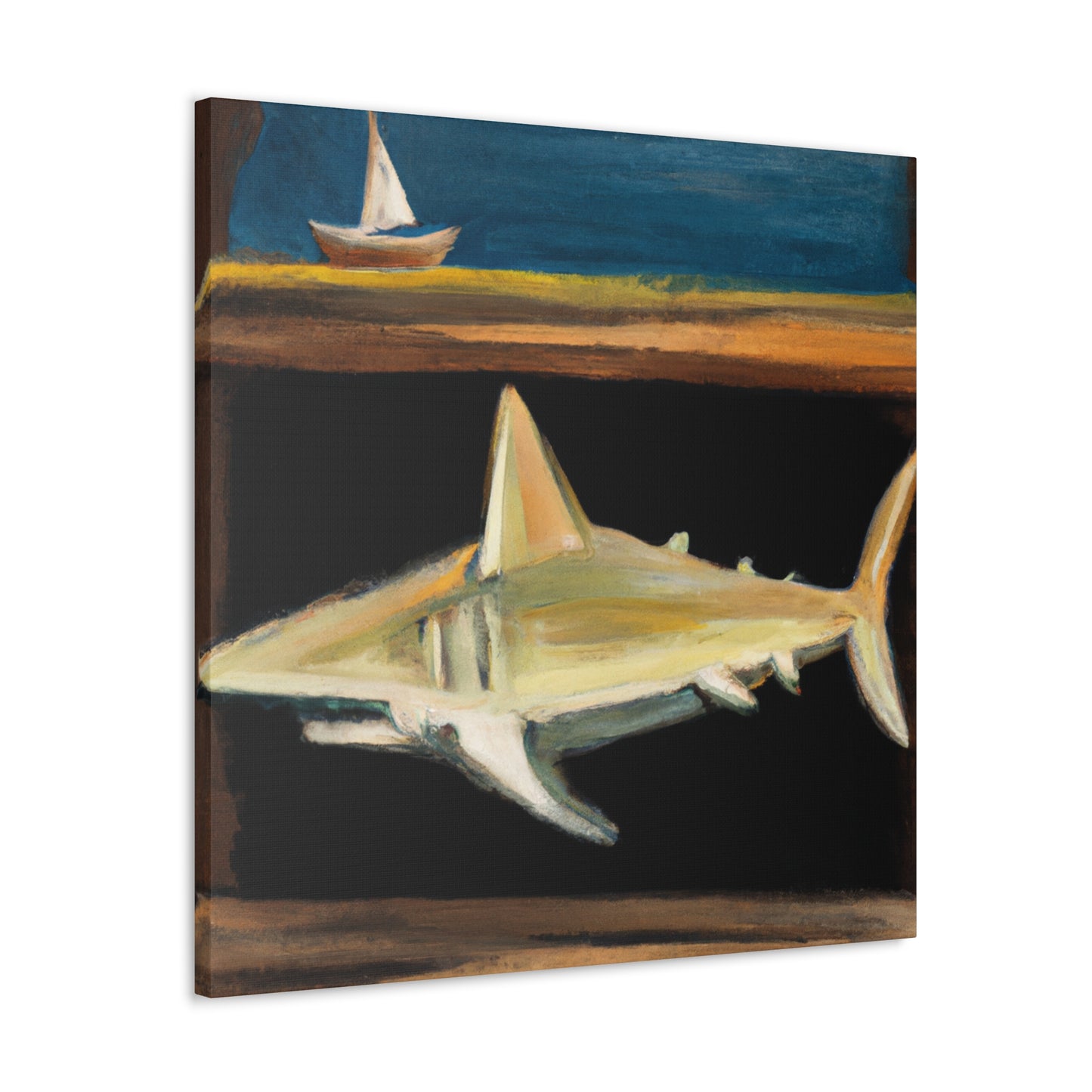 Shark Among Dreams - Canvas