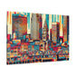 "Louisville Lively Colors" - Canvas