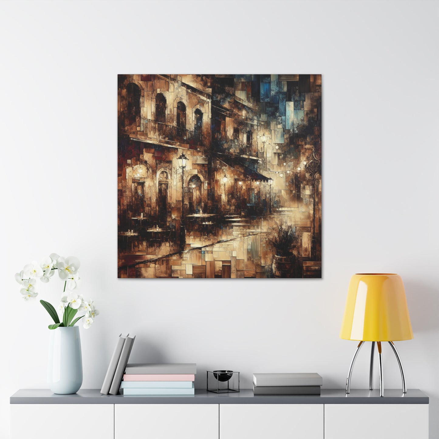 Intoxicating Urban Revelry - Canvas