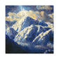 "Snowy Mountain Impressionism" - Canvas