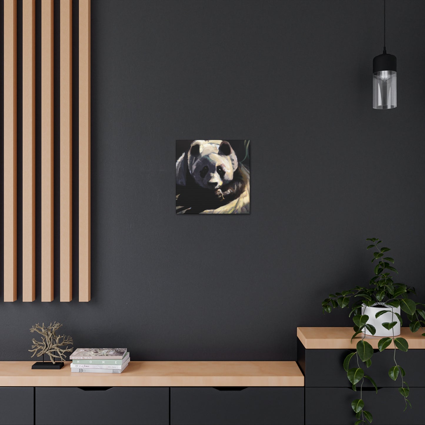 Giant Panda Enchantment - Canvas