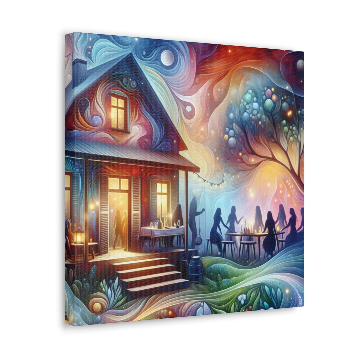 Rural Revelry Gathering - Canvas