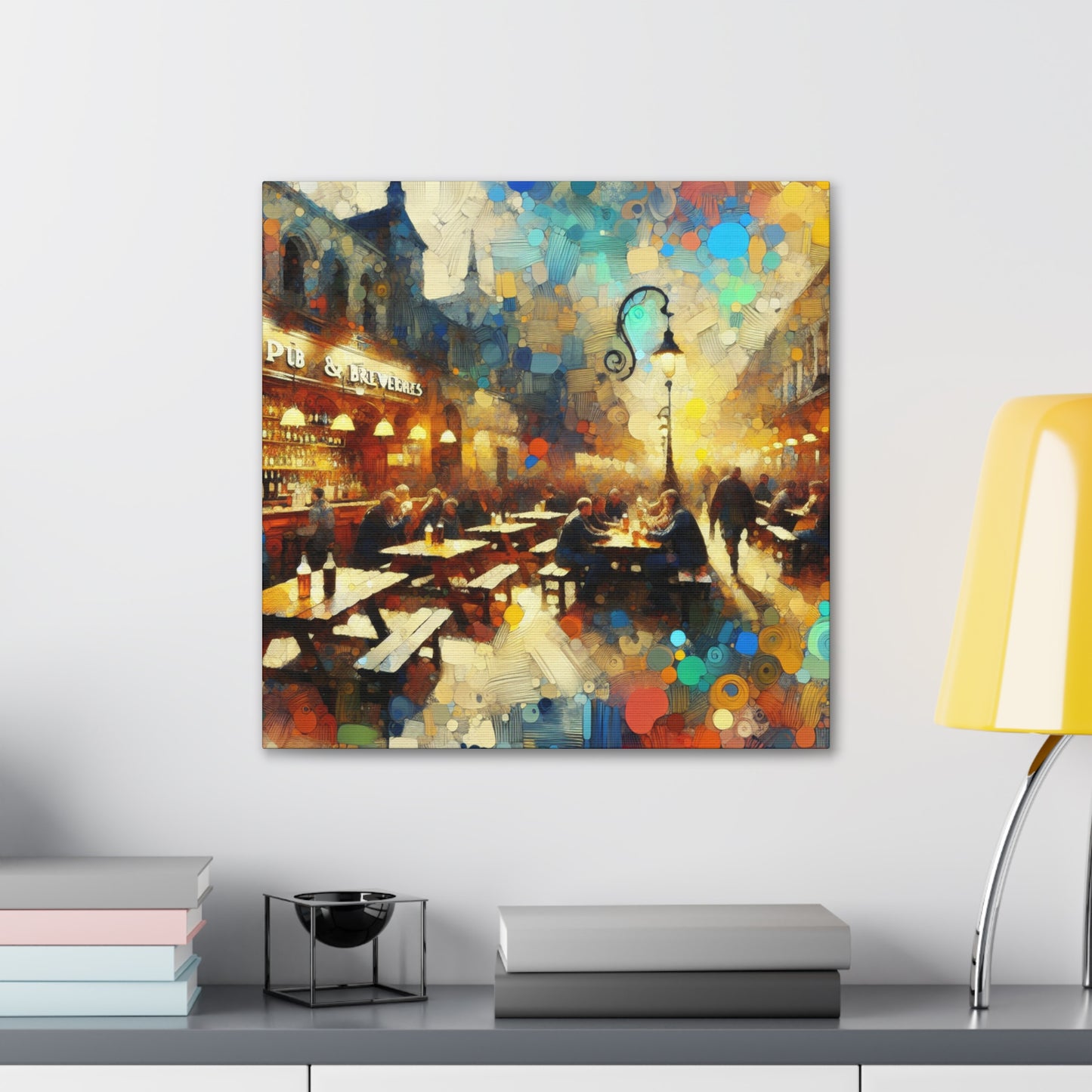 "Libations of Renaissance Revelry" - Canvas