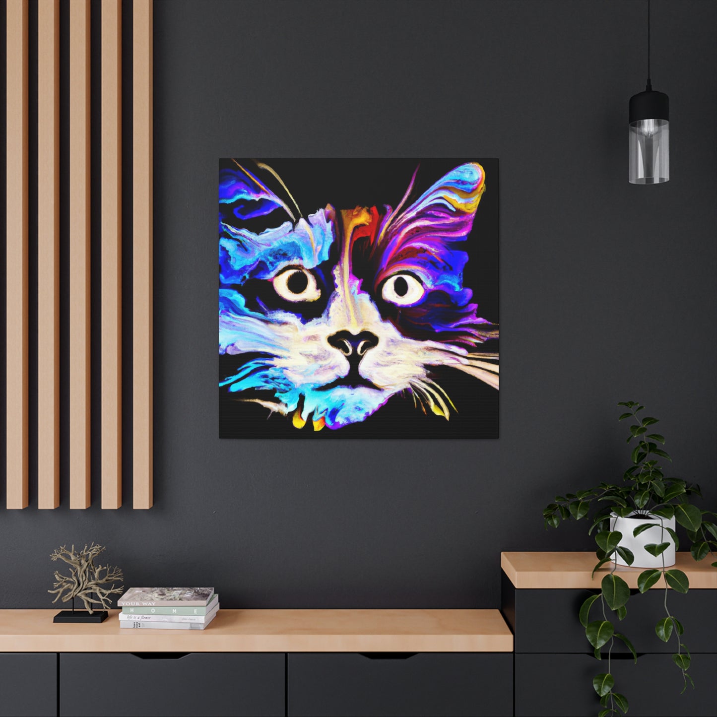 Siamese at Sunset - Canvas