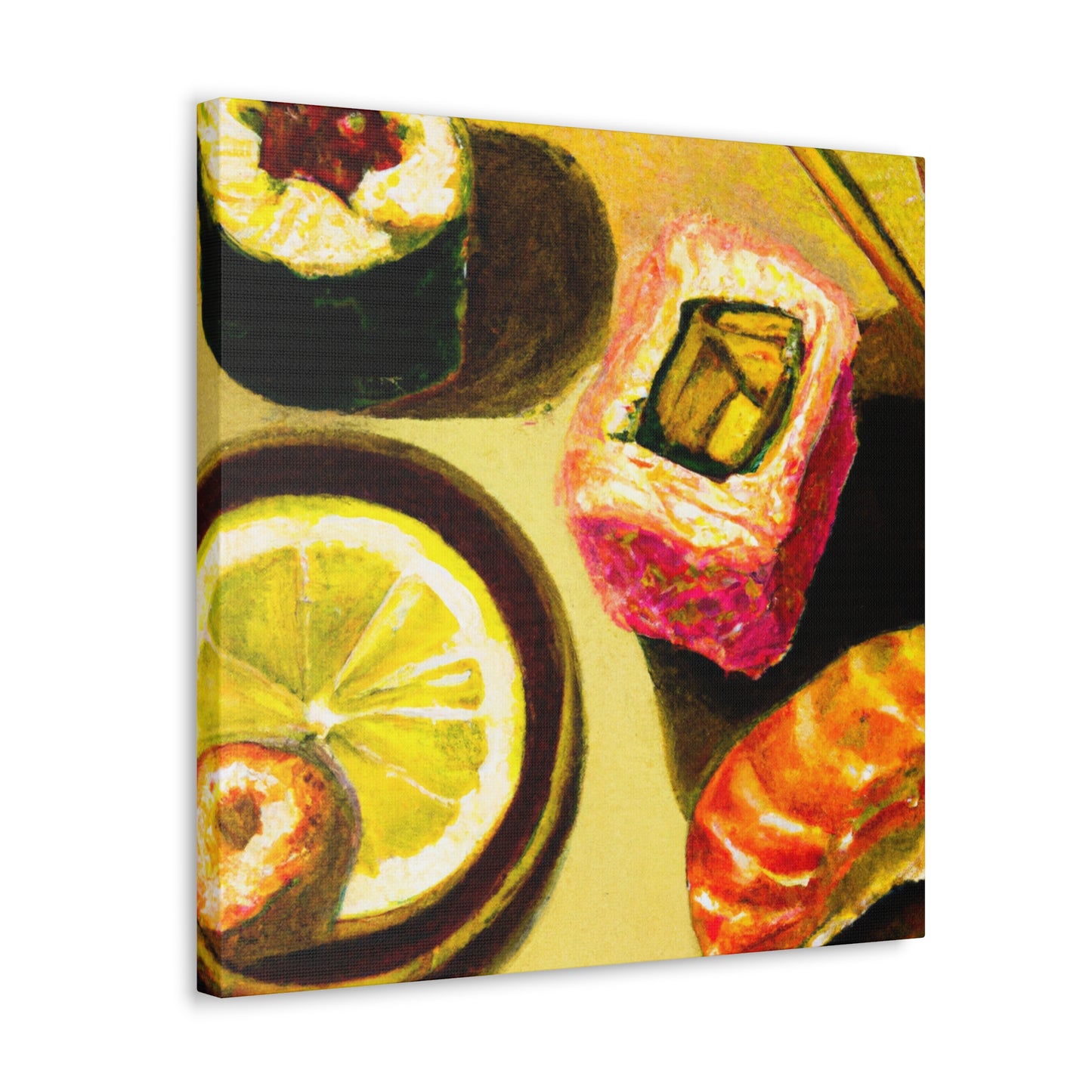 Sushi in Renaissance Times - Canvas