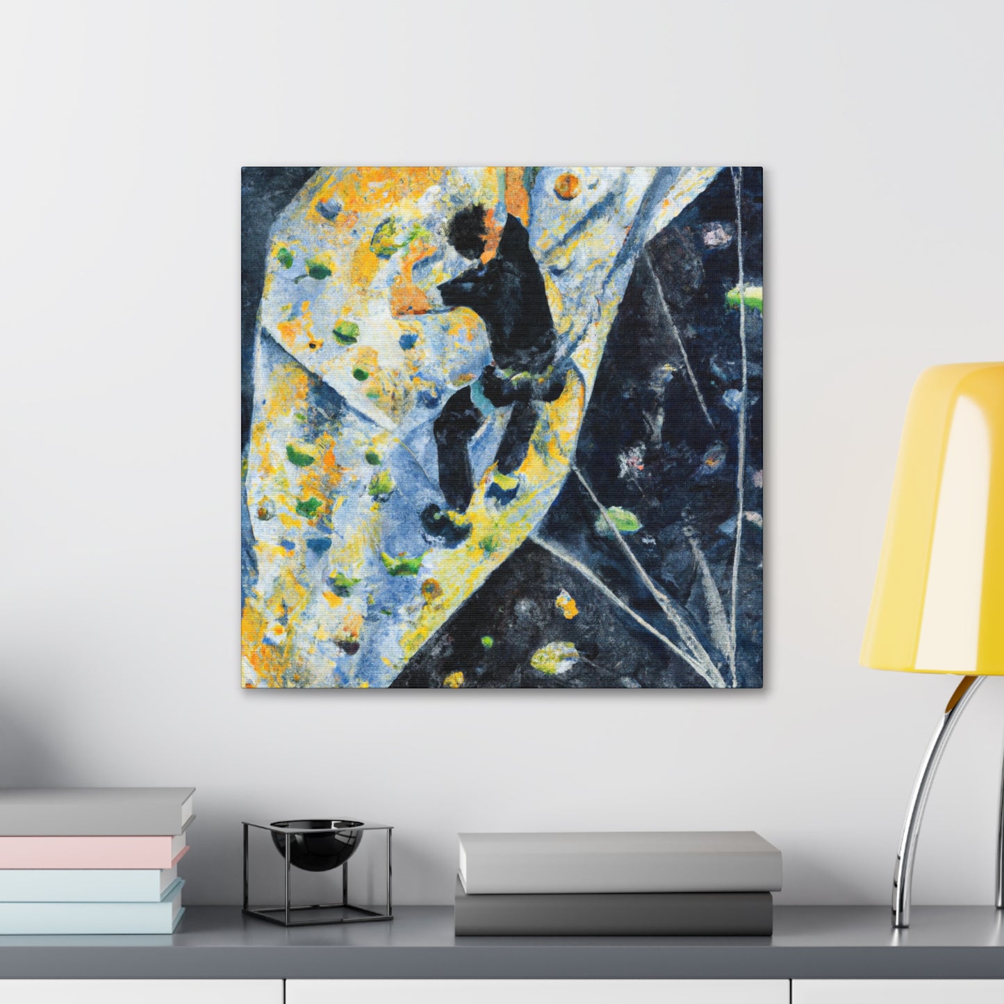 Rock Climber's Ascent - Canvas