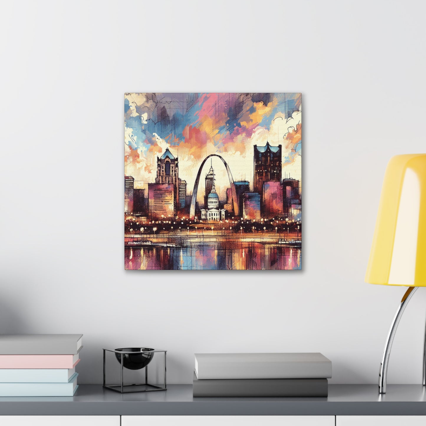 "Urban Symphony Unleashed" - Canvas